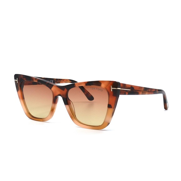Tom Ford Accessories - TOM FORD TF846/S 56T POPPY-02 HAVANA BROWN GRADIENT WOMEN'S SUNGLASSES